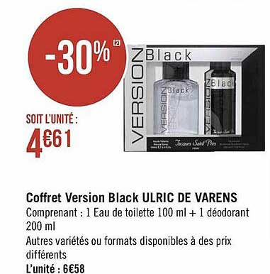 coffret version black ulric de varens