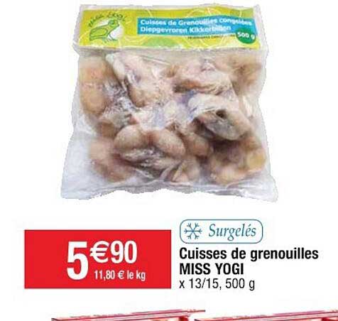 cuisses de grenouilles miss yogi