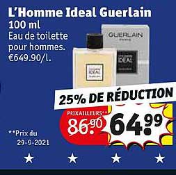 eau de toilette pour hommes l'homme ideal gurelain