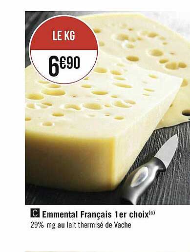 Emmental Français 1er Choix