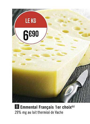 emmental français 1er choix