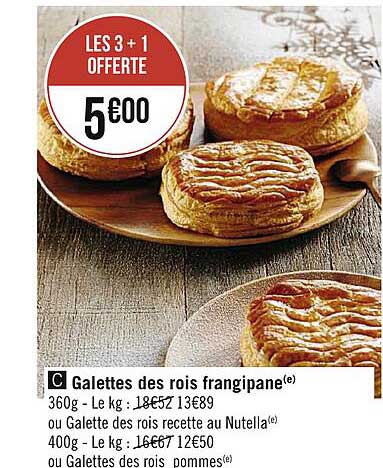 galettes des rois frangipane