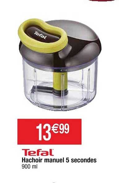 hachoir manuel 5 secondes tefal