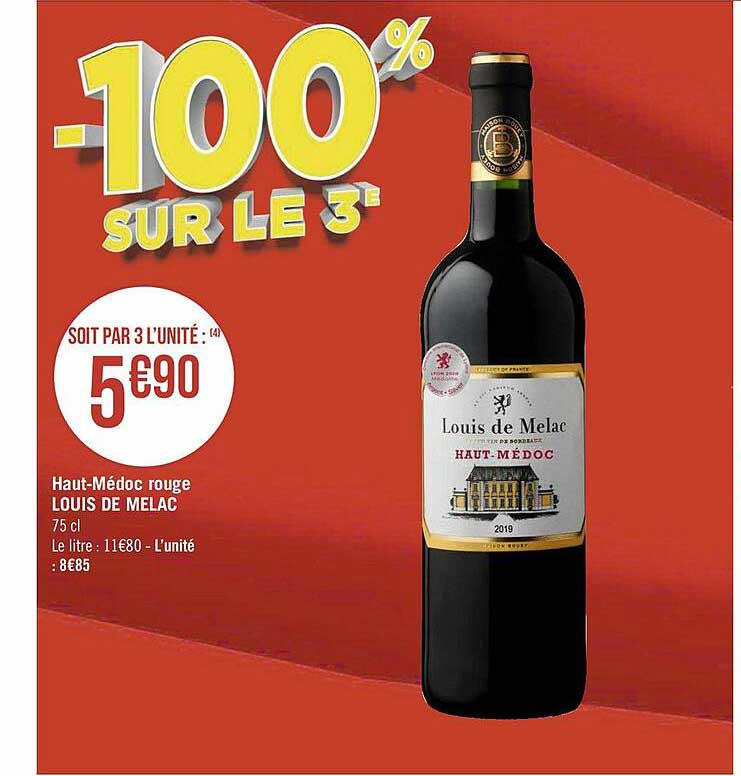 haut-médoc rouge louis de melac