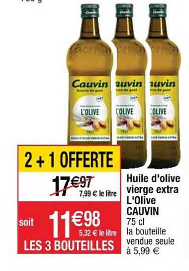 huile d'olive vierge extra l'olive cauvin