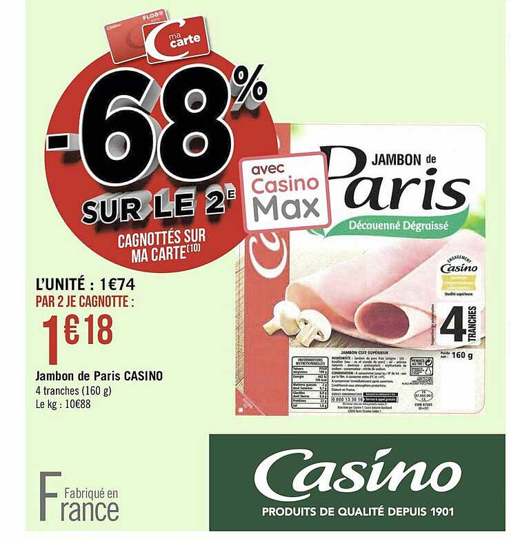 Jambon De Paris Casino