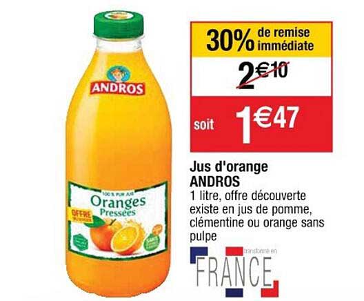 Jus D'orange Andros