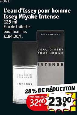 l'eau d'issey pour homme issey miyake intense