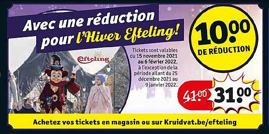 l'hiver efteling !