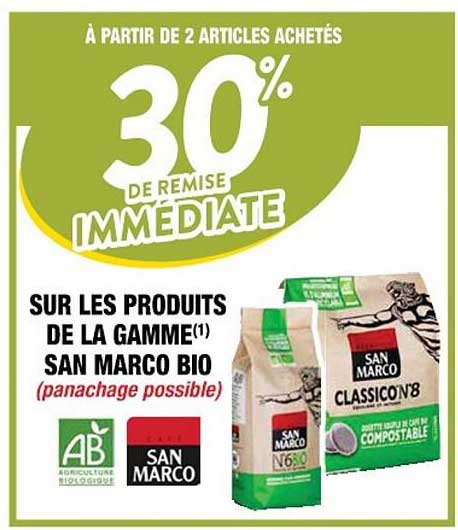 la gamme san marco bio