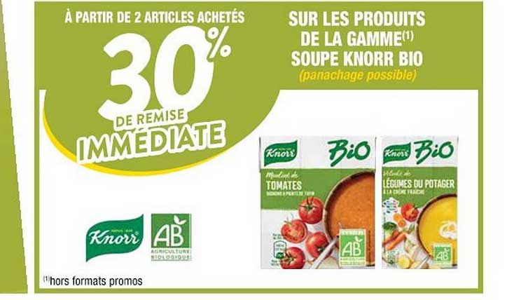 La Gamme Soupe Knorr Bio