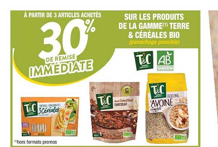 La Gamme Terre & Céréales Bio