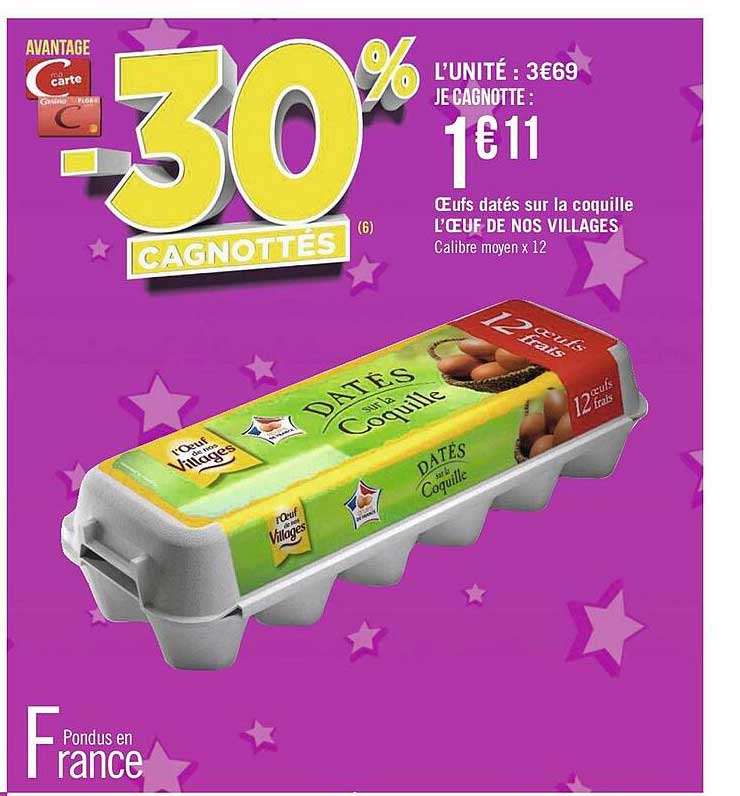 oeufs datés sur la coquille l'œuf de nos villages