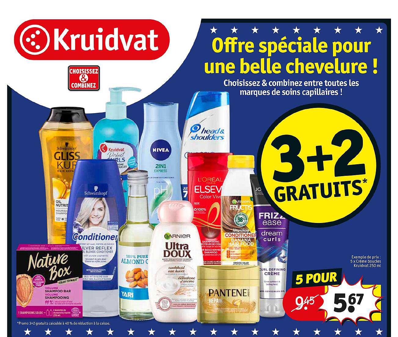 offre spéciale pour une belle chevelure !