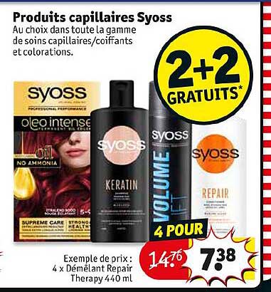 Produits Capillaires Syoss