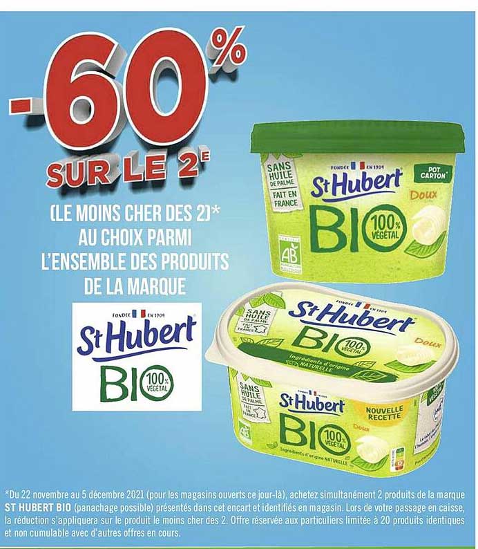produits de la marque st hubert