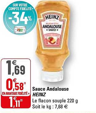 sauce andalouse heinz