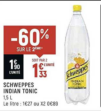 schweppes indian tonic