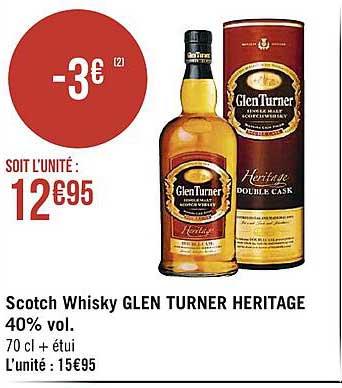 scotch whisky glen turner héritage