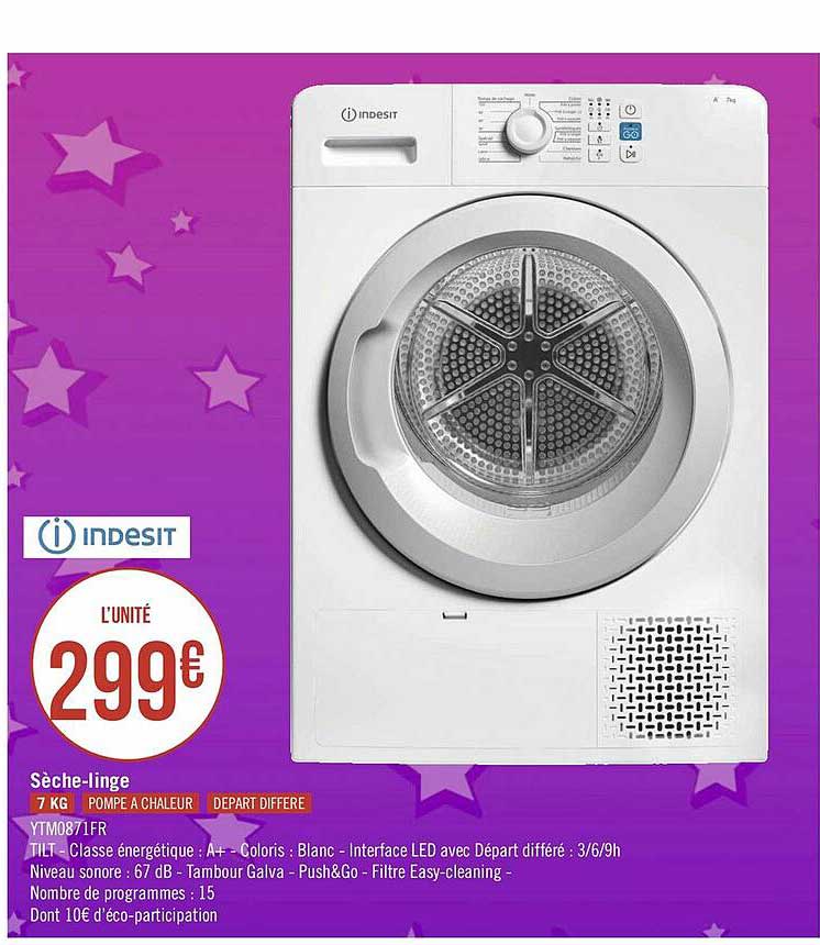 sèche-linge indesit