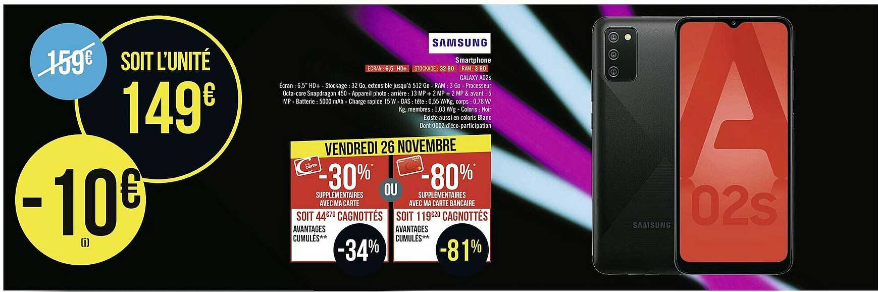 smartphone galaxy a02s samsung