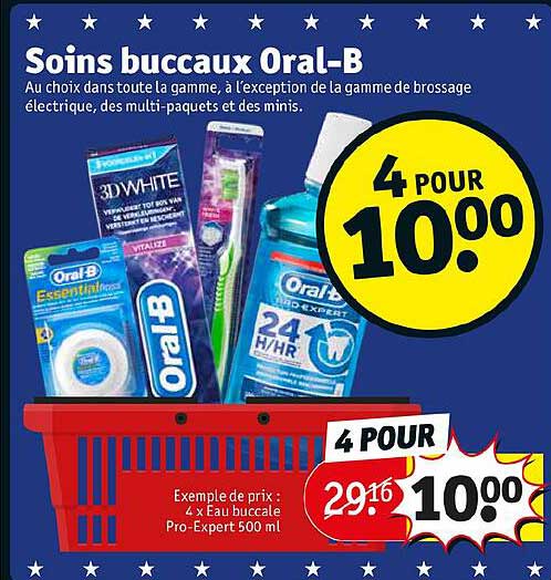 soins buccaux oral-b
