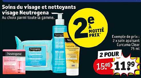 soins du visage et nettoyants visage neutrogena