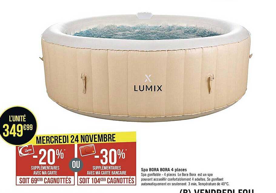 spa bora bora 4 place lumix