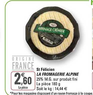st félicien la fromagerie alpine