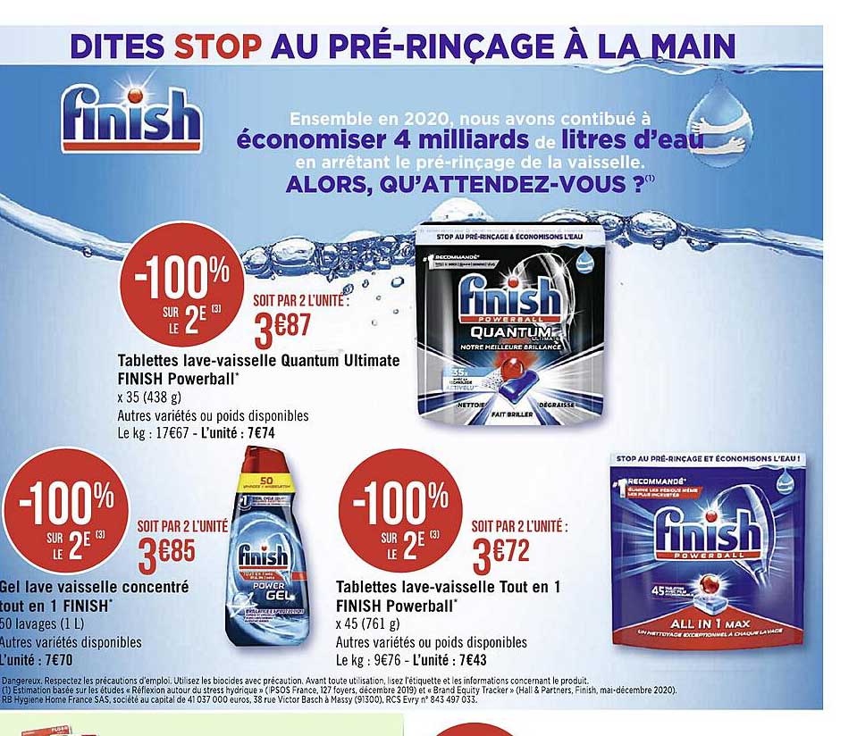 tablettes lave-vaisselle quantum ultmate finish powerball, gel lave vaisselle concentré tout en 1 finish, tablettes lave-vaisselle tout en 1 finish powerball