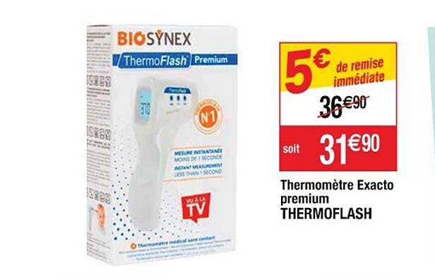 thermomètre exacto premium thermoflash