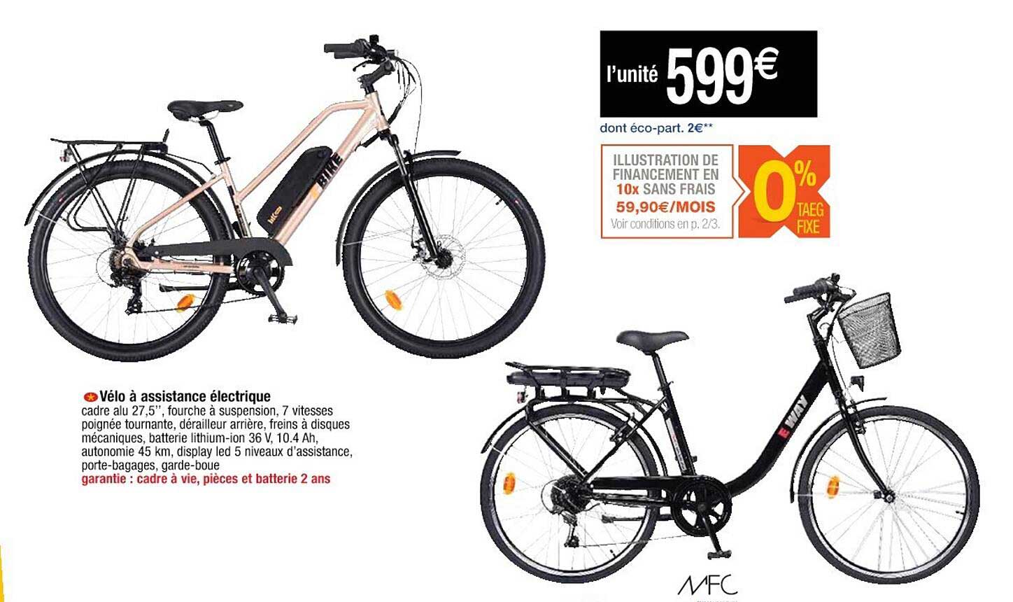 vélo à assistance électrique