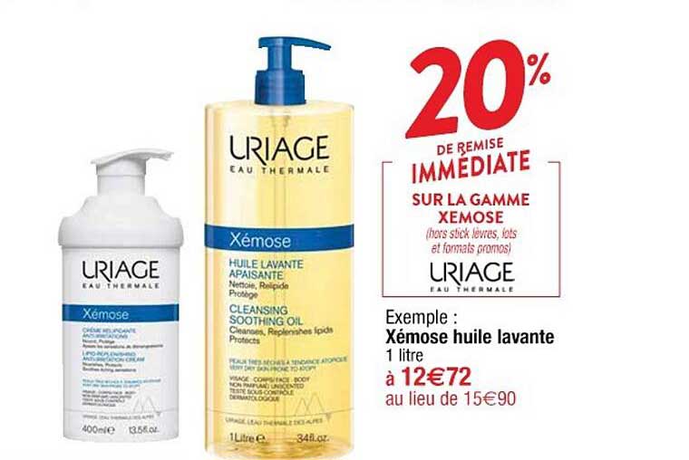 xémose huile lavante uriage