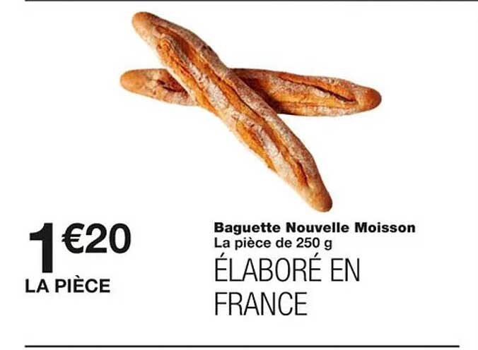 baguette nouvelle moisson