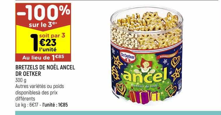 Bretzels De Noël Ancel Dr Oetker