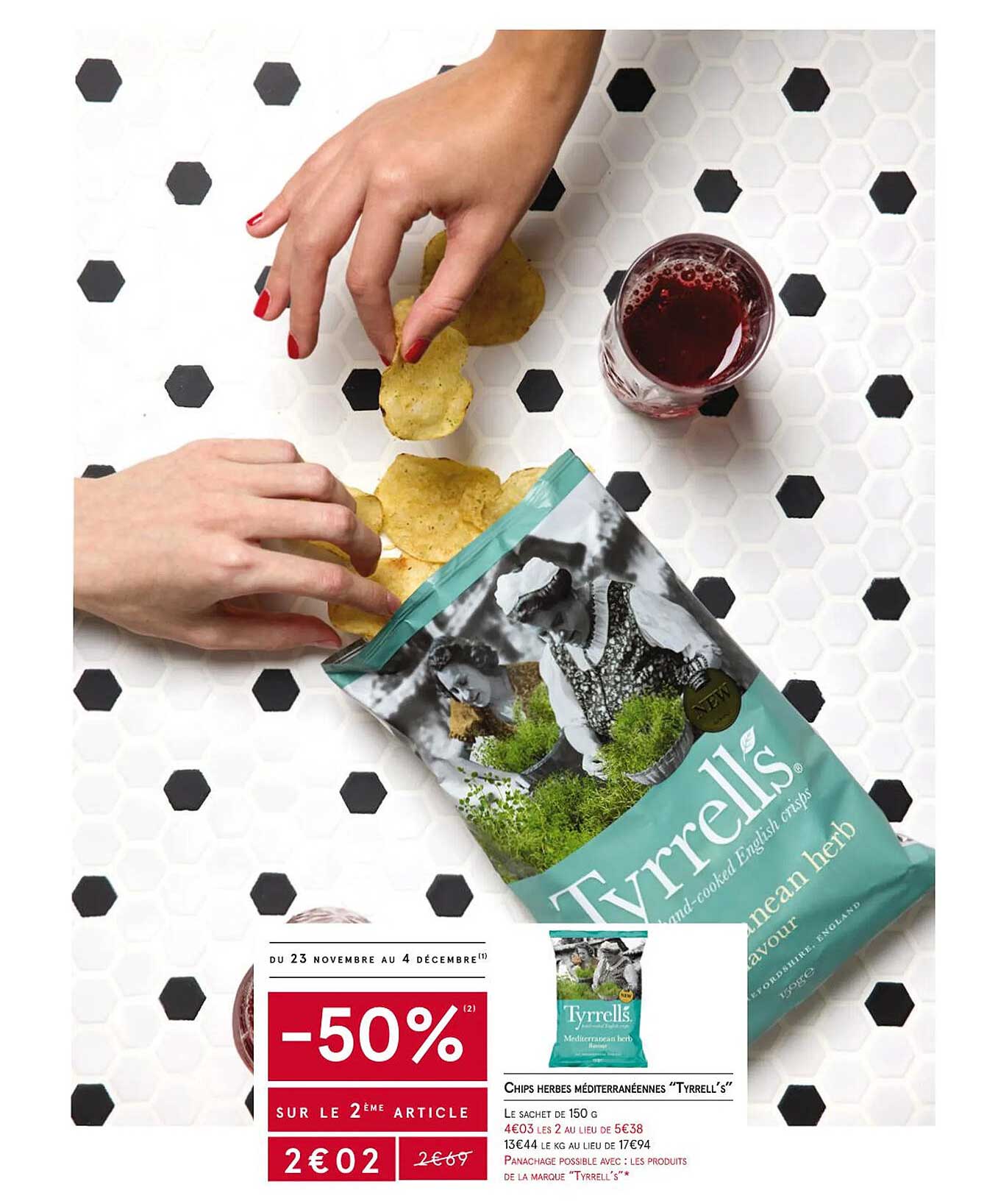 chips herbs méditerranéennes tyrrell's