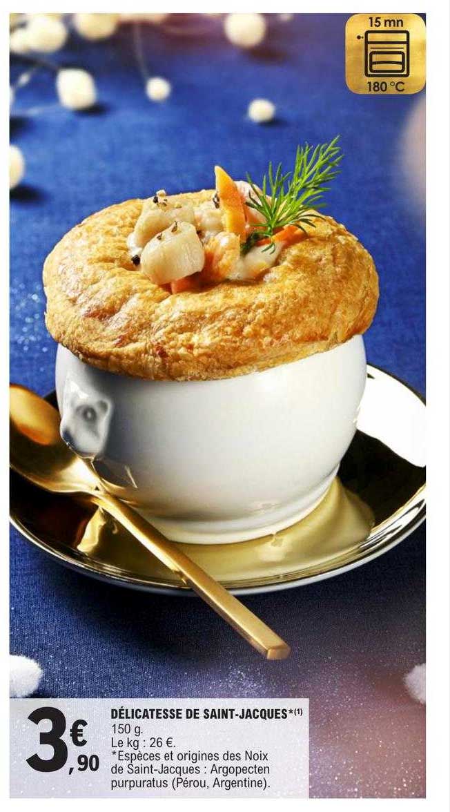 délicatesse de saint-jacques