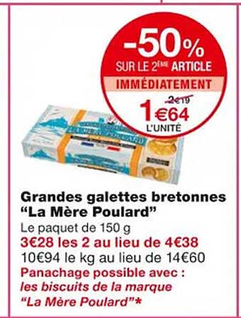 grandes galettes bretonnes "la mère poulard"