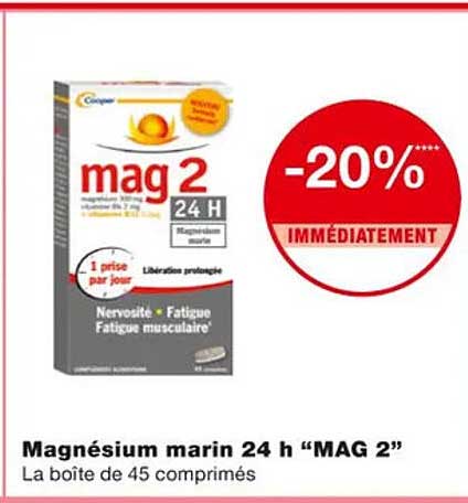 magnésium marin 24 h "mag 2"