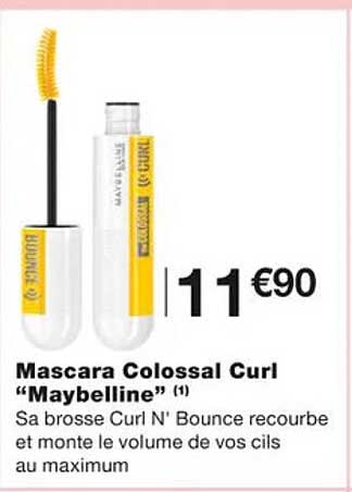 mascara colossal curl "maybelline"