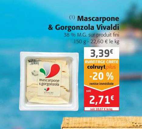 Mascarpone & Gorgonzola Vivaldi