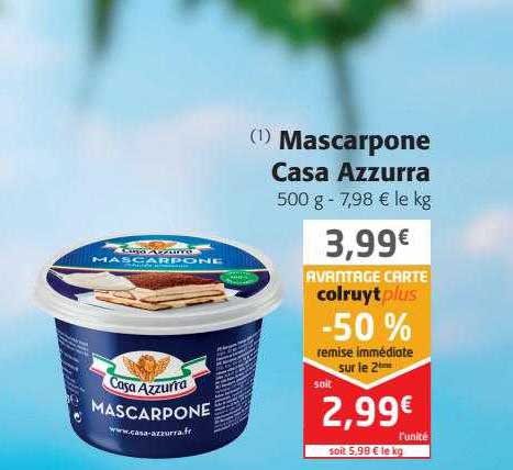 mascarpone casa azzurra