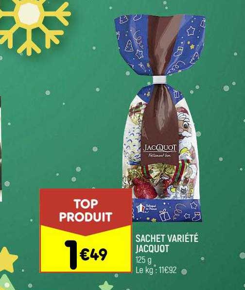 sachet variété jacquot
