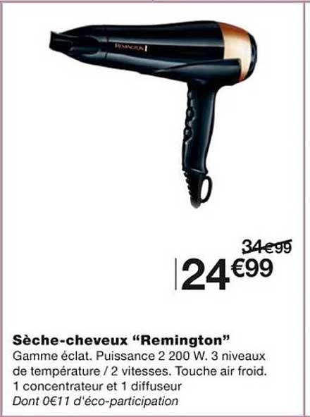 sèche-cheveux "remington"