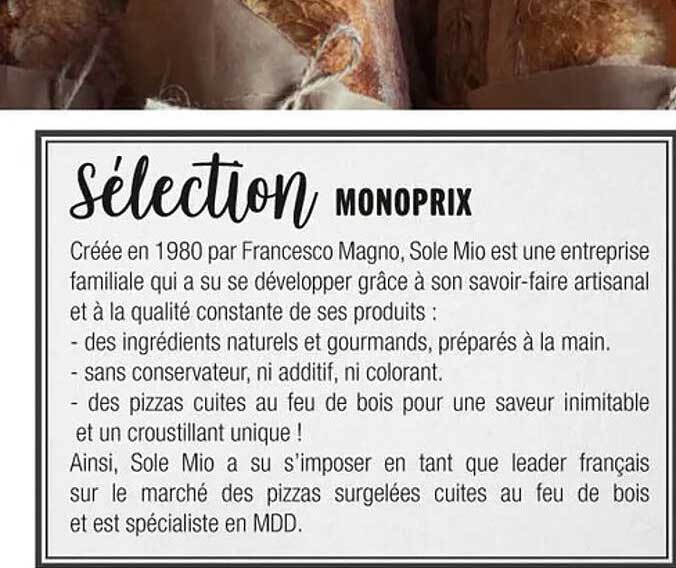 Sélection Monoprix