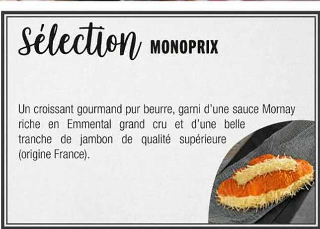 Sélection Monoprix