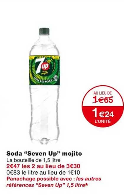 soda "seven up" mojito