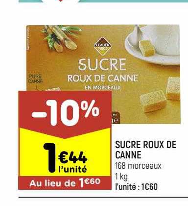 sucre roux de canne