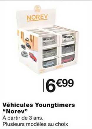 véhicules youngtimers "norev"