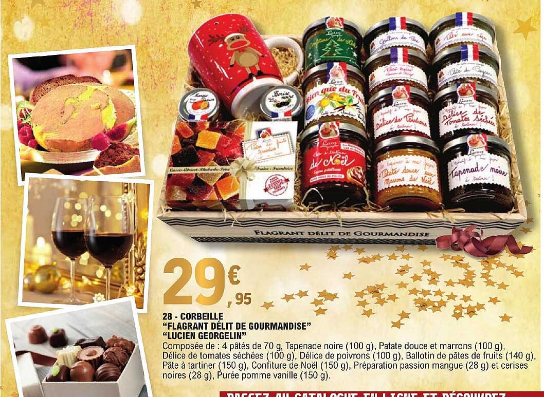 28 - corbeille "flagrant délit de gourmandise" "lucien georgelin"